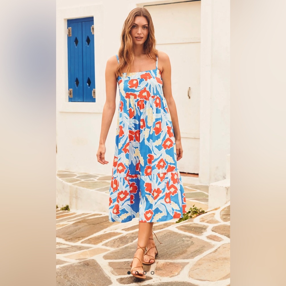 Mister Zimi, Charlize Dress in Milos pattern